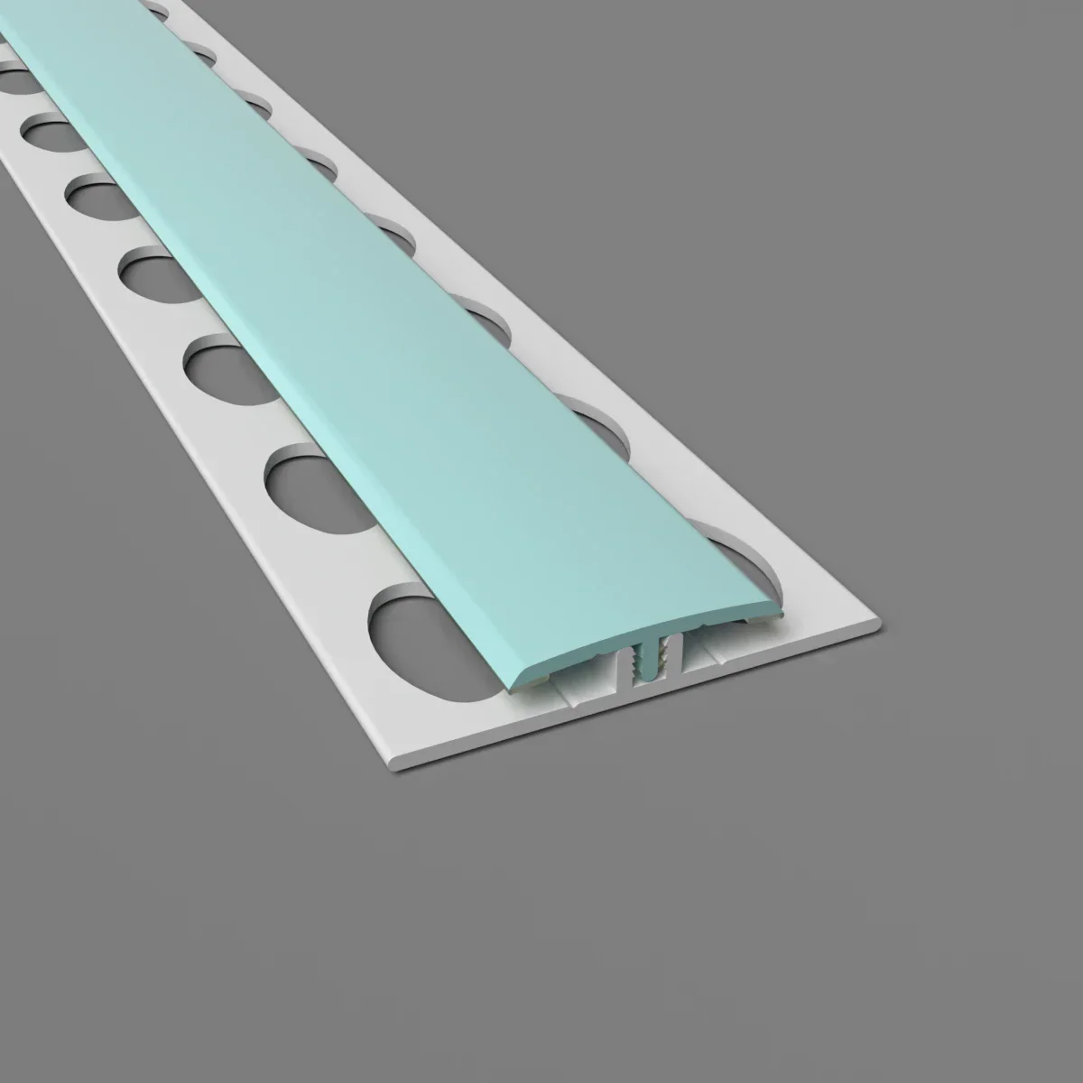 Profil PVC Cloison en H - 19mm