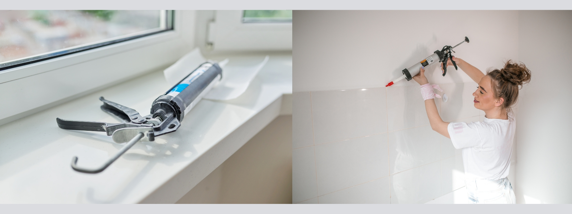 Mastics silicones blancs, transparents et colorés pour joints étanches et finitions professionnelles.