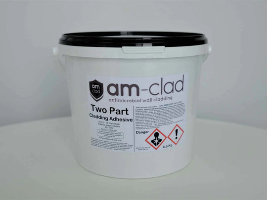 Colle 2 parties pour revêtement en PVC, 6.5 kg, formulée pour garantir une fixation sécurisée et durable sur des surfaces en PVC et autres matériaux.5.