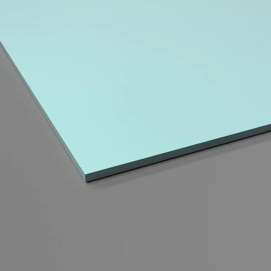 Plaque vert pastel pour revêtement mural hygiénique - 2,5 mm