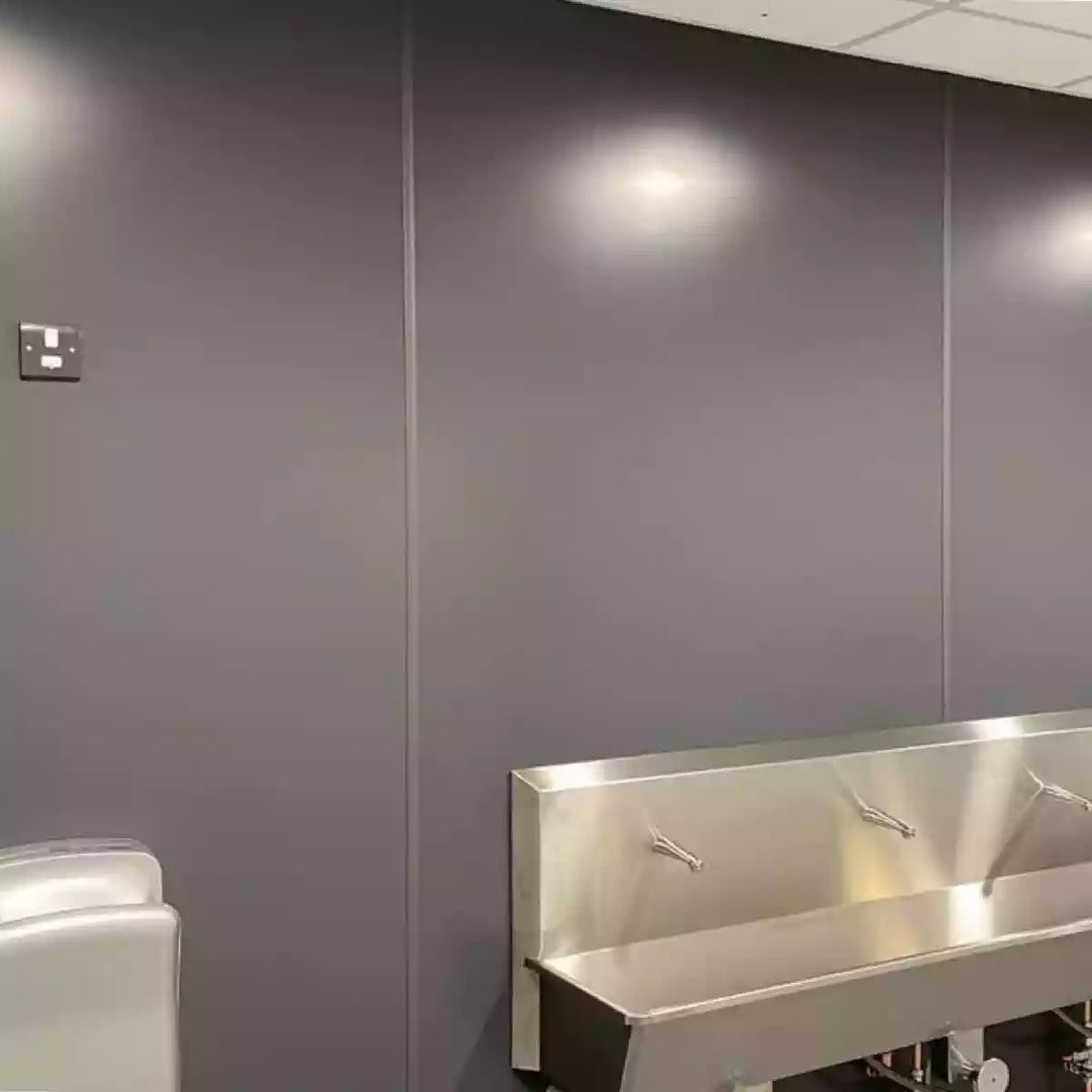 Matériau mural hygiénique gris anthracite - Plaque de 2,5 mm