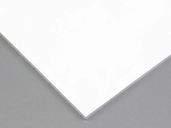 Plaque PVC AM-GARD antimicrobienne blanche - Épaisseur 2,5 mm
