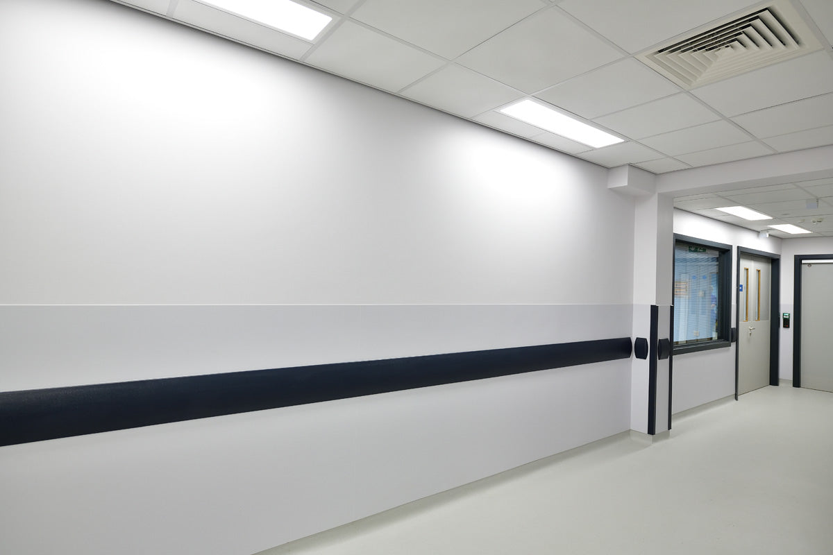 Protection des murs antimicrobienne en PVC