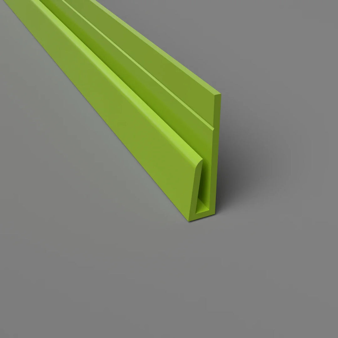 Profil de bord en PVC Vert pomme