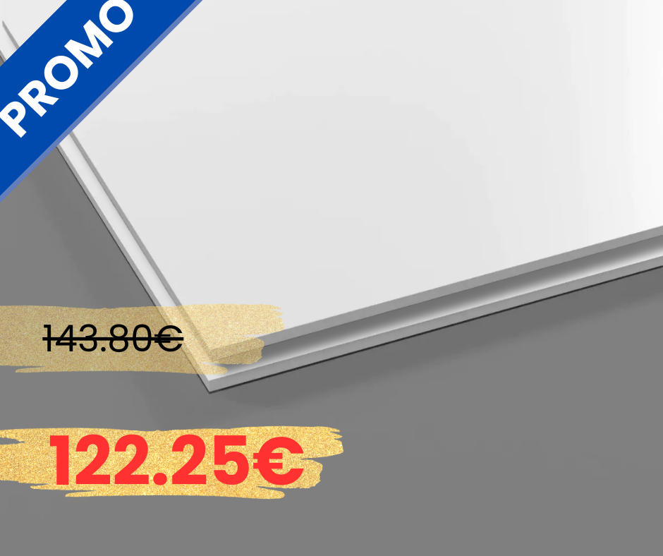 Lot de 2 panneaux 1.5mm 3050x1220mm