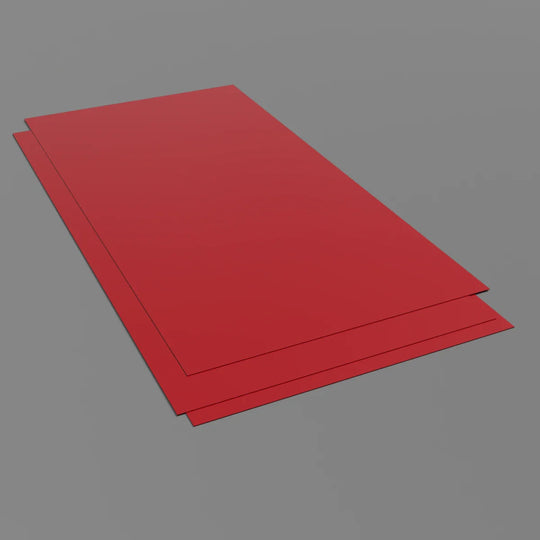 Plaque de revêtement mural hygiénique Rouge 2.5 mm