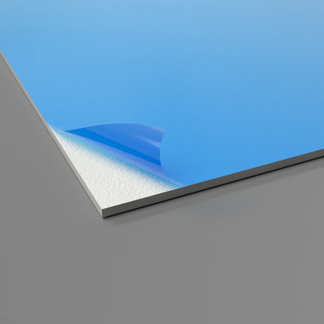 Plaque murale 2 mm ivoire, alliant robustesse et facilité d'entretien pour garantir une hygiène optimale dans les espaces à usage intensif.