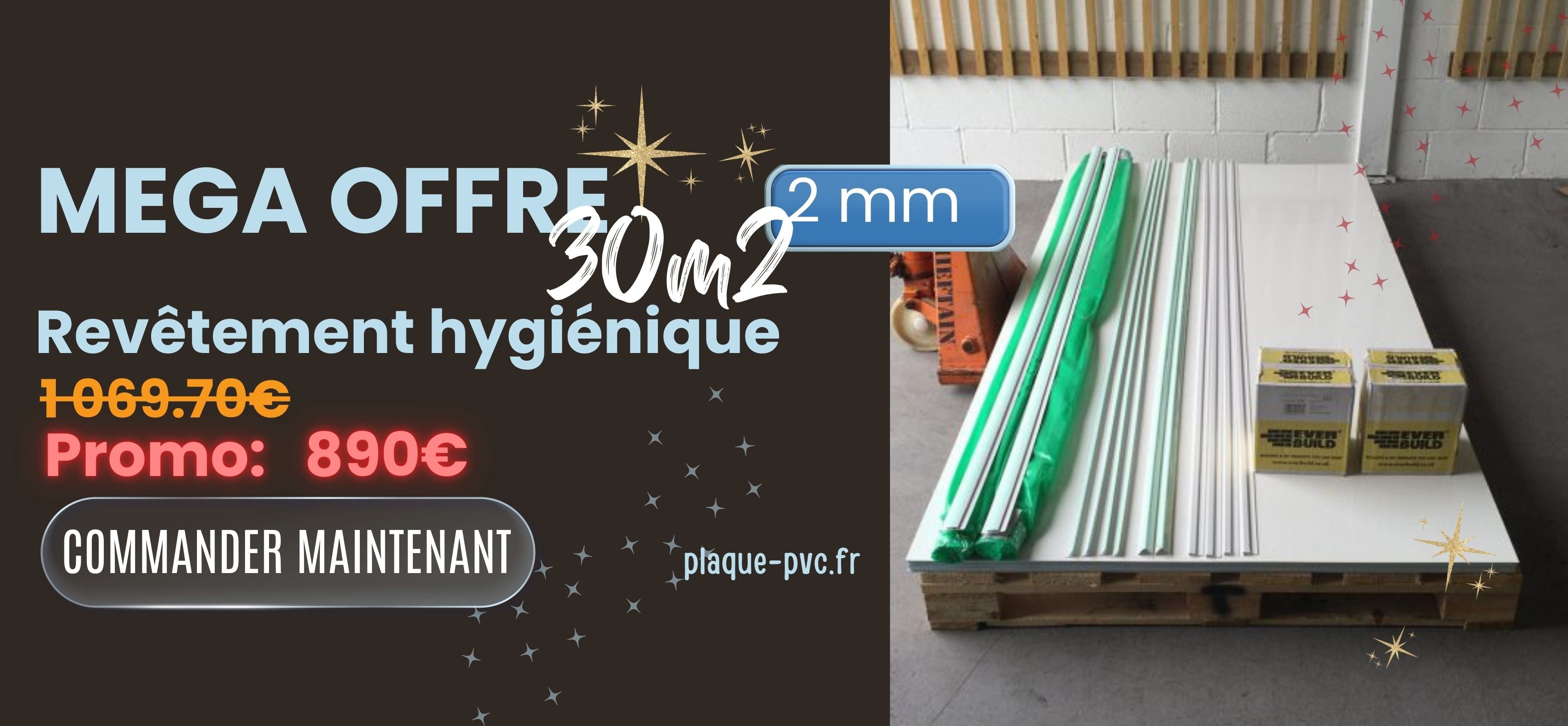 mega offre économisez 180e sur notre mega offre de revêtement hygiénique