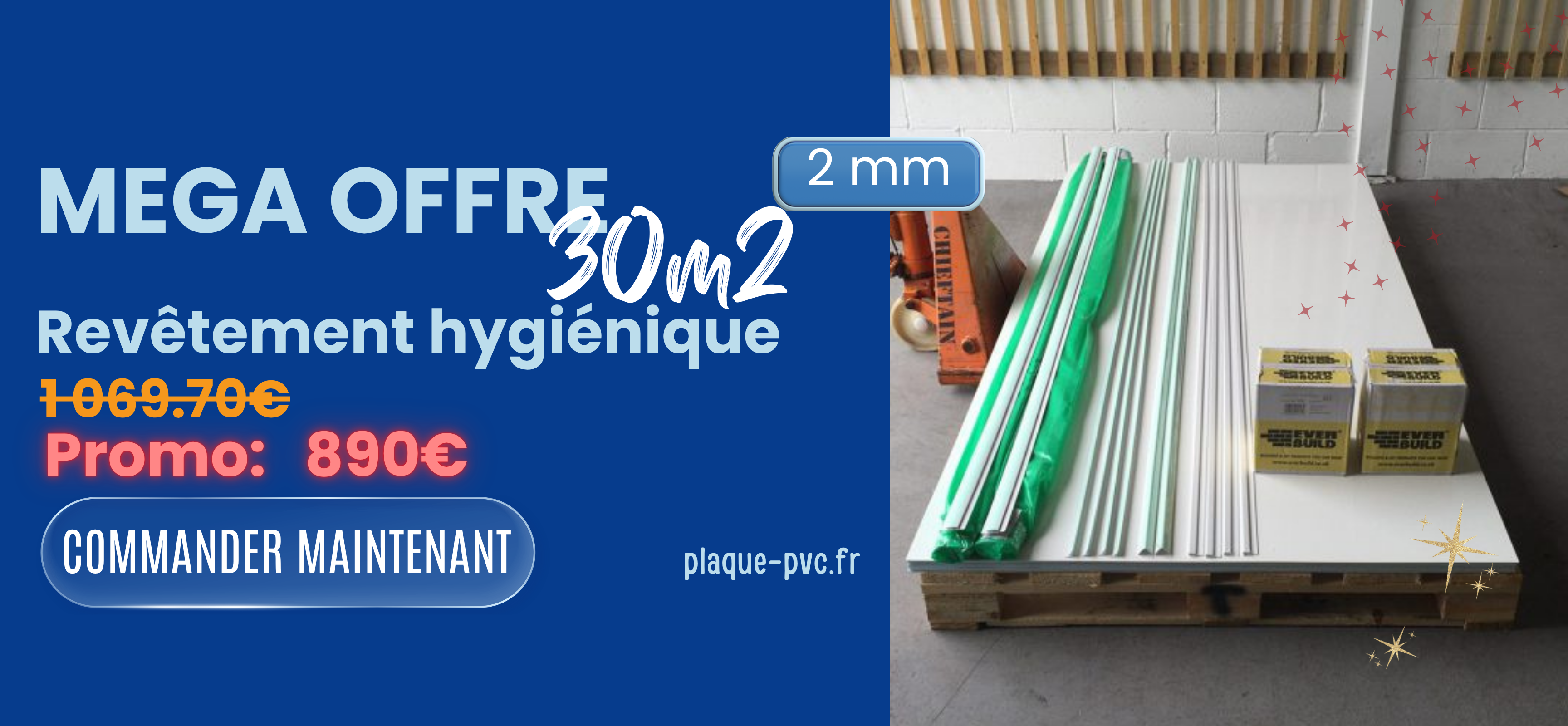 plaques en pvc hygiéniques - cuisines pro, chambres froids, agriculteurs
