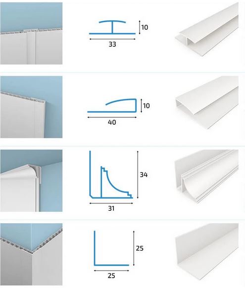 Élément de coin arrondi en PVC noir, conçu pour une esthétique élégante et une protection optimale.