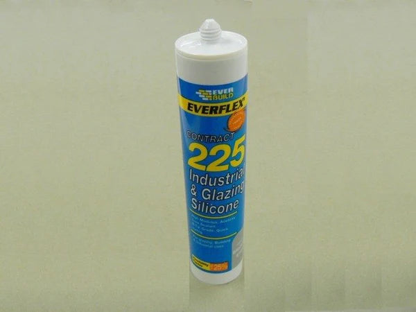 Silicone EVERFLEX 300 ml, conçu pour des applications industrielles et de vitrage avec une adhérence optimale.