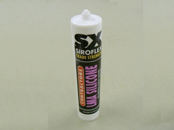 Silicone transparent 330 ml, conçu pour des finitions élégantes et résistantes sur divers matériaux.