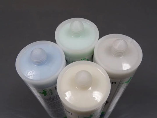 Silicone en couleurs pastel, 310 ml, parfait pour des joints décoratifs et subtils.