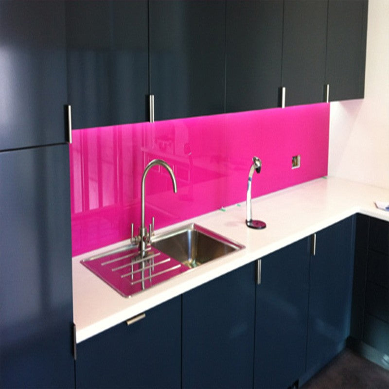 Revêtement mural hygiénique rose - Plaque de 2,5 mm