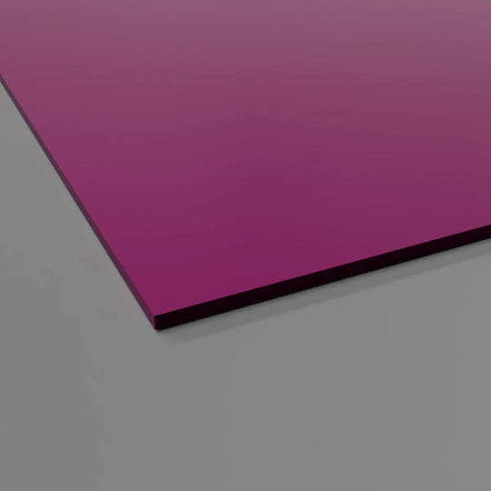 Plaque de revêtement mural hygiénique Prune 2.5 mm