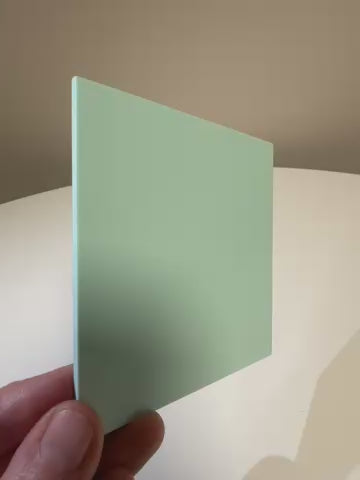 Plaque de revêtement mural hygiénique Vert Pastel 2.5 mm