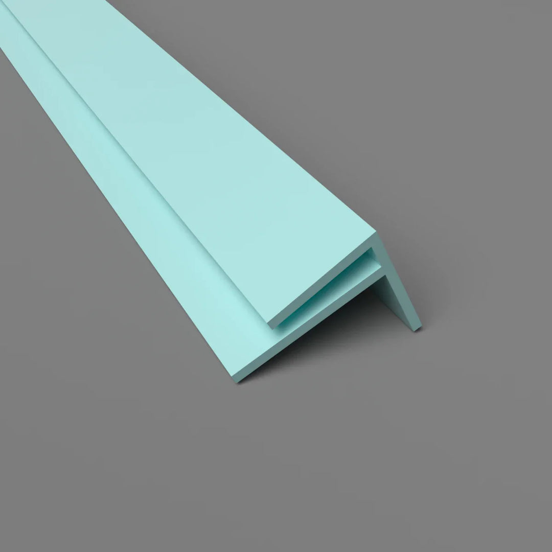 Profil de coin à rayon interne - PVC vert pastel

