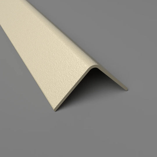 Angle de protection murale ivoire 50mm installé dans un environnement médical