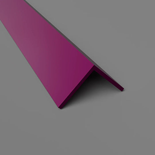 profil en pvc pour angle externe ou interne prune