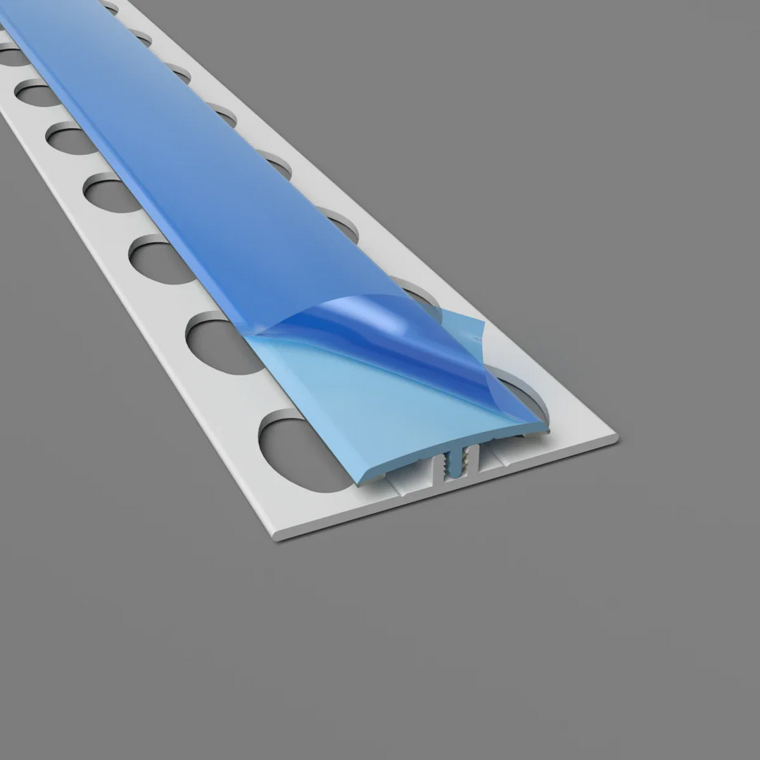 profil de jonction en 2 parties bleu pastel pour les plaques hygiéniques