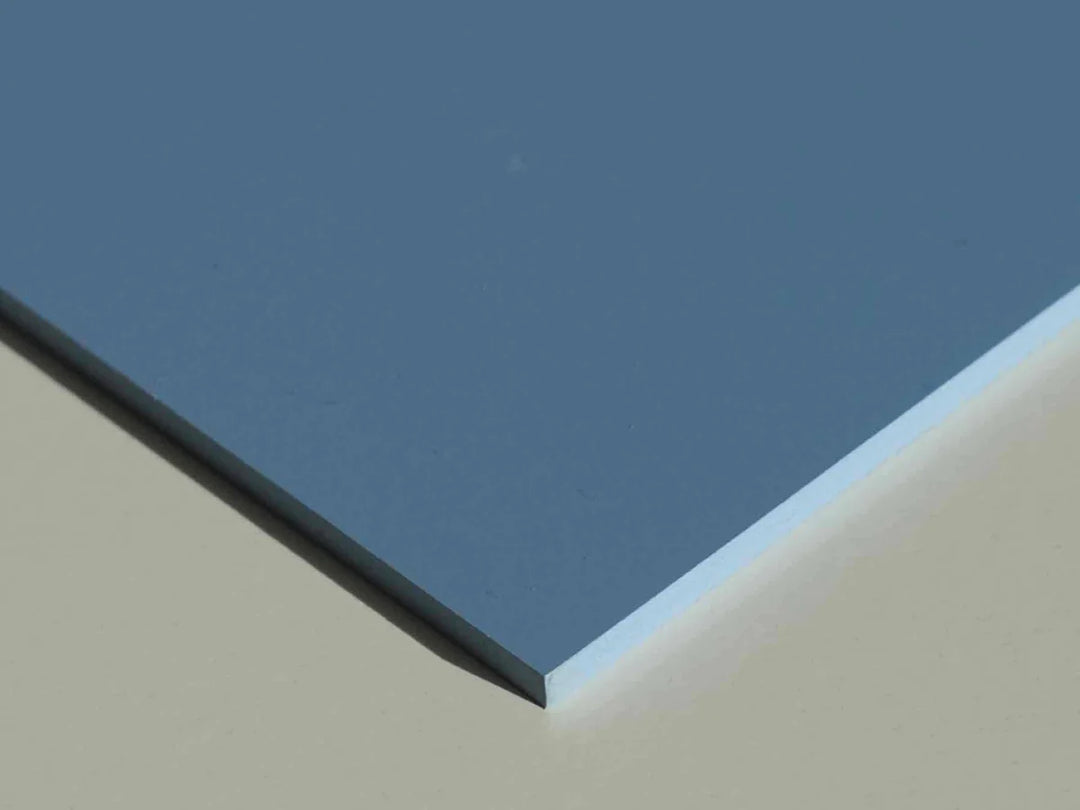 Panneau mural hygiénique bleu silex - Épaisseur 2,5 mm