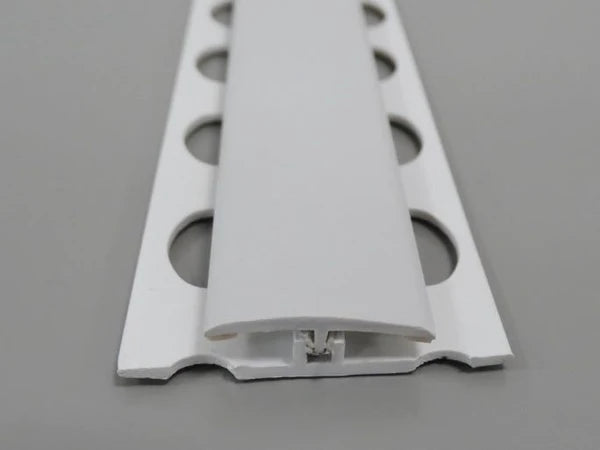 Profil de séparation en H - PVC gris pastel