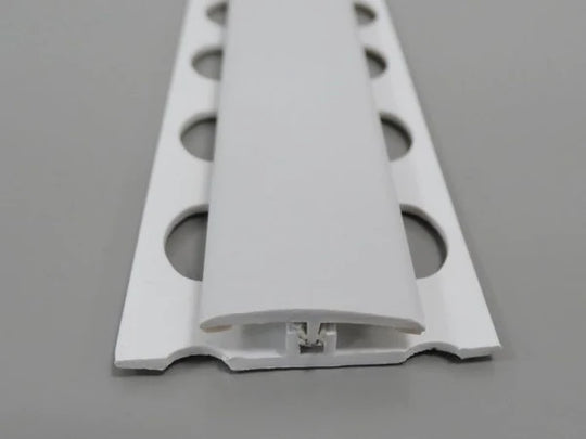 Profil de séparation en H - PVC gris pastel
