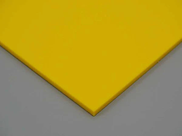 Panneau mural hygiénique jaune canari 2,5 mm – Style moderne et durabilité