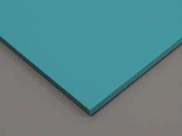 Panneau mural hygiénique turquoise - Épaisseur 2,5 mm