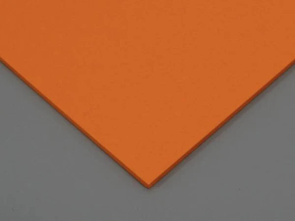 Panneau mural hygiénique orange 2,5 mm – Élégance et robustesse