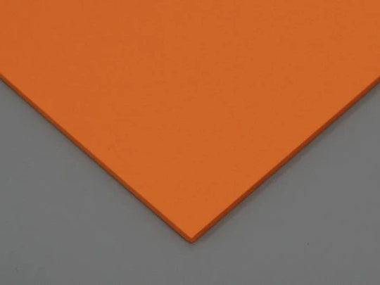 Panneau mural hygiénique orange 2,5 mm – Élégance et robustesse