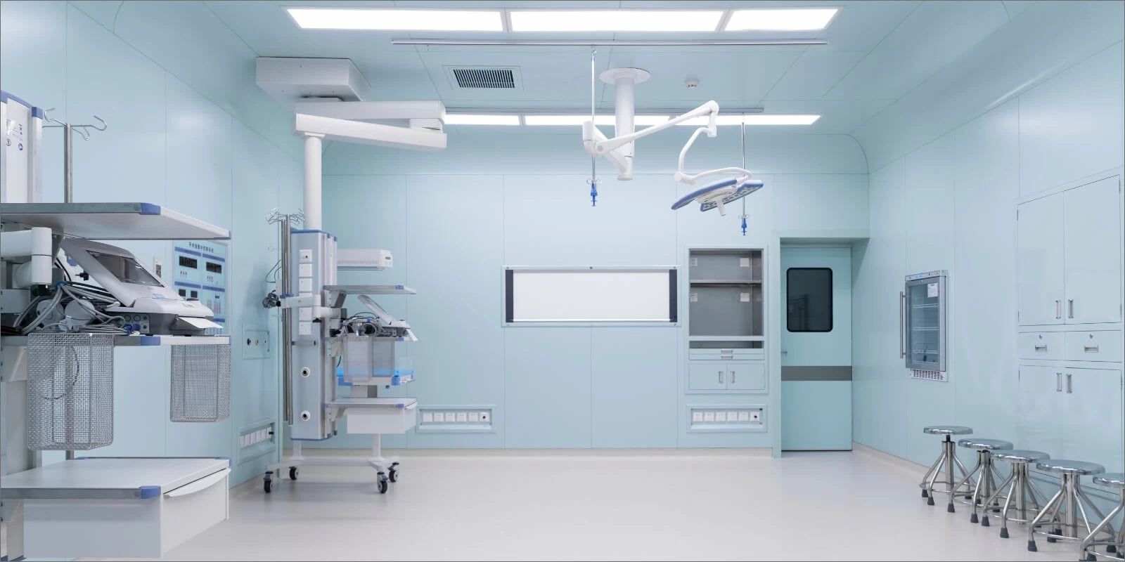 Revêtement hygiénique en PVC  - idéale pour les hôpitaux