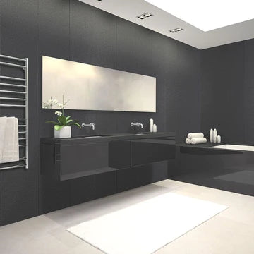 Plaque de protection murale hygiénique gris anthracite - 2,5 mm