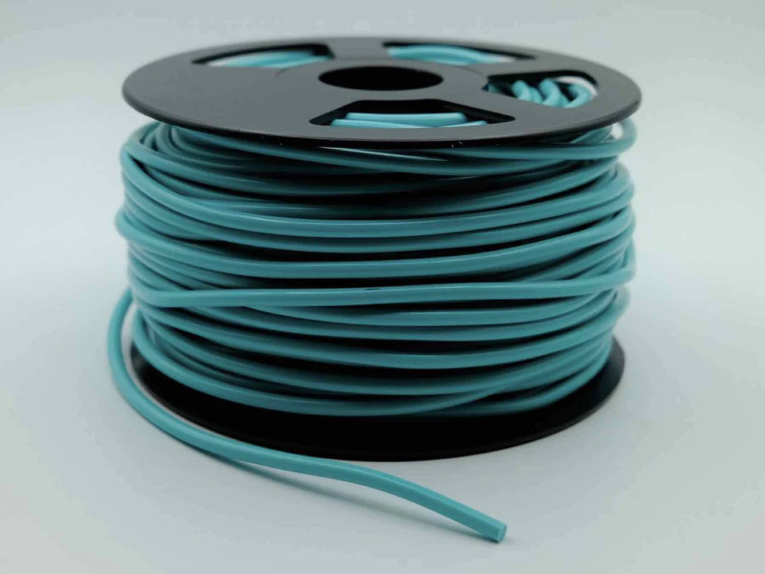 Bobine  turquoise de soudure polyvalente – Longueur totale : 50 mètres.